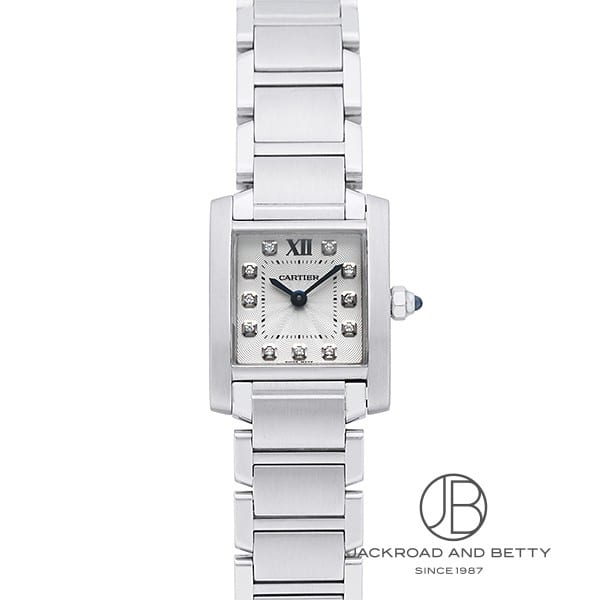 カルティエ CARTIER タンクフランセーズ SM WE110006 中古 時計 レディース