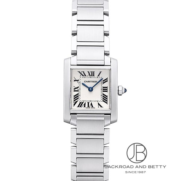 カルティエ CARTIER タンク フランセーズ SM W51008Q3 中古 時計 レディース