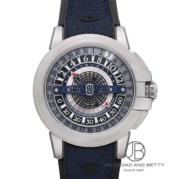 ハリー・ウィンストン HARRY WINSTON プロジェクト Z12 300本限定モデル OCEAHR42ZZ001 中古 時計 メンズ
