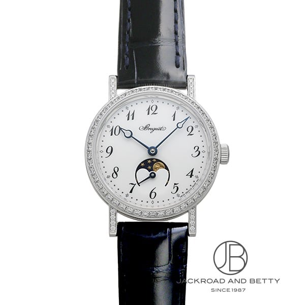 ブレゲ BREGUET クラシック ムーンフェイズレディ 9088 9088BB/29/964/DD0D 中古 時計 男女兼用