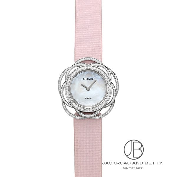 シャネル CHANEL カメリア J10943 中古 時計 レディース