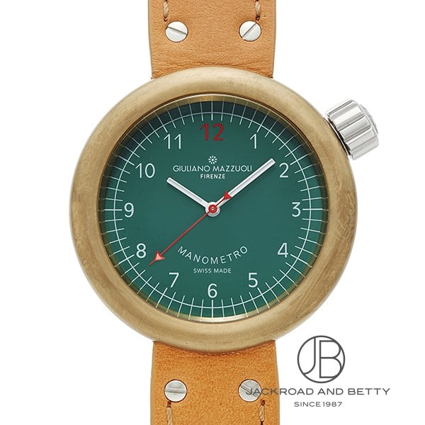 ジュリアーノ・マッツォーリ GIULIANO MAZZUOLI マノメトロ コンプレスド ブロンズ MBCP04 中古 時計 メンズ