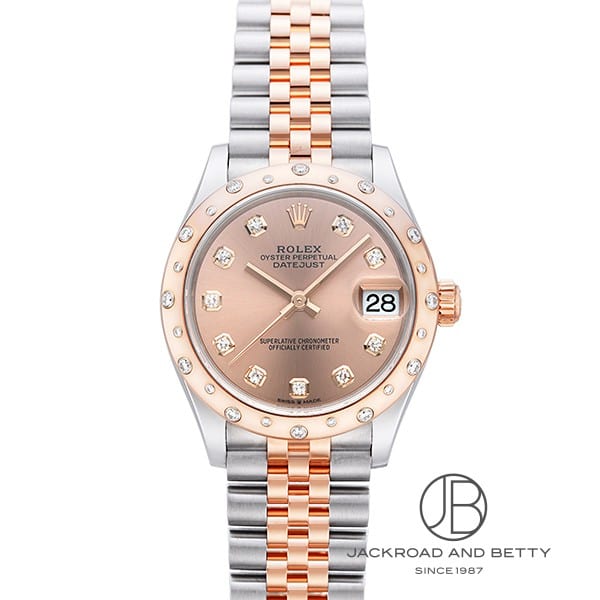 ロレックス ROLEX デイトジャスト 31 278341RBR 中古 時計 ボーイズ