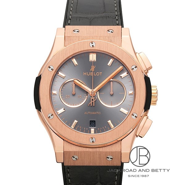 ウブロ HUBLOT クラシック・フュージョン クロノグラフ キングゴールド レーシンググレー 541.OX.7080.LR 中古 時計 メンズ