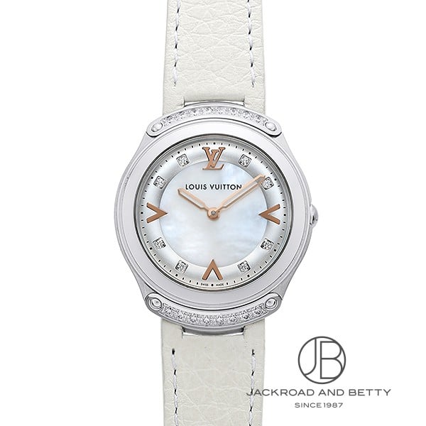 ルイ・ヴィトン LOUIS VUITTON フィフティファイブ 日本限定モデル Q6J100 中古 時計 レディース