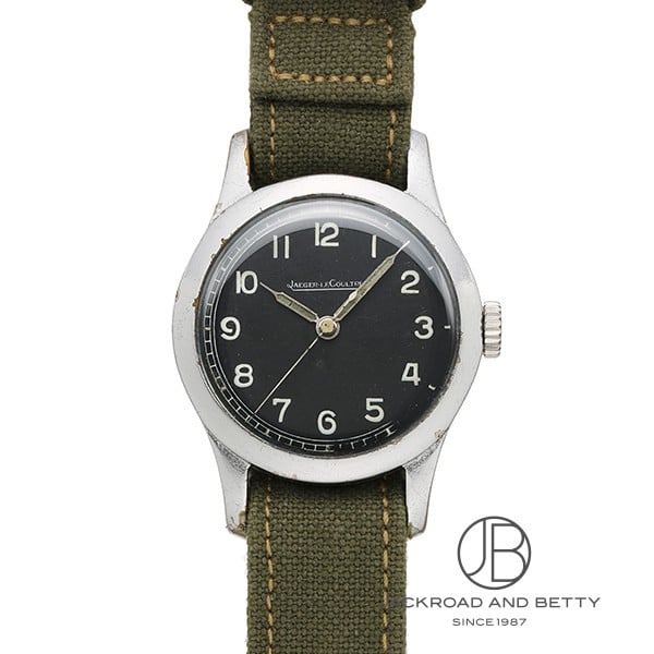 [商品ID：5865992] &nbsp;PRODUCT&nbsp;&nbsp;-&nbsp;商品名&nbsp;- BRANDブランド ジャガー・ルクルトJAEGER LE COULTRE MODELモデル ラウンド　軍用Round Millitaly &nbsp;DETAILS&nbsp;&nbsp;-&nbsp;商品詳細&nbsp;- リダンダイヤル　裏ぶたに英国空軍刻印ありますがオリジナル性は不明です　※非防水ですので汗・雨、水等に十分ご注意お願いします &nbsp;SPEC&nbsp;&nbsp;-&nbsp;商品スペック&nbsp;- 保証 ： 当店オリジナル保証1年 状態 ： ヴィンテージ サイズ ： メンズ ケース径 ： 32 mm ムーブメント / キャリバー ： 手巻き / 4701/1 製造年代 ： 1970 防水性能 ： 非防水 風防 ： サファイアクリスタル風防 仕様 ： 3針 付属品 ： メーカー純正BOX無し国際保証書無し ケース素材 ： その他 ベルト素材 ： その他 ベルトタイプ / サイズ ： ストラップ 文字盤カラー ： ブラック 文字盤タイプ ： なし