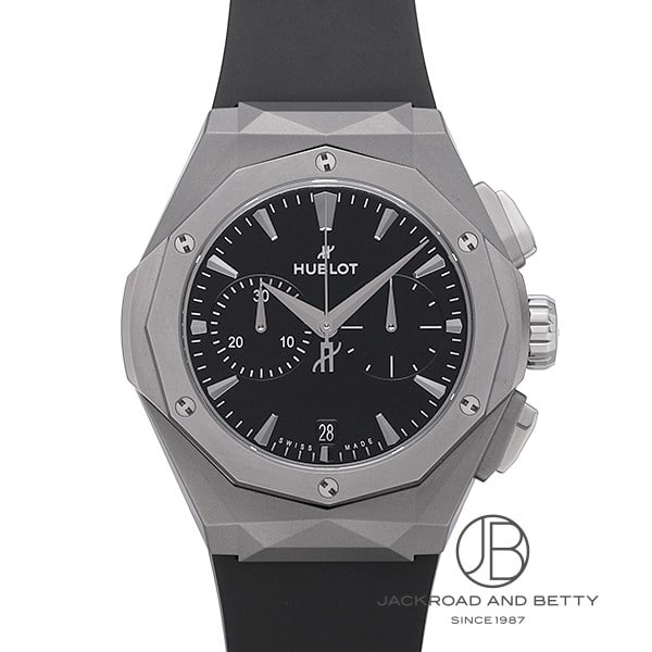 LANCASTER - ウブロ HUBLOT クラシック・フュージョン クロノグラフ オーリンスキー フルチタニウム リミテッド 549.NI.1270.RX.ORL23 中古 時計 メンズ