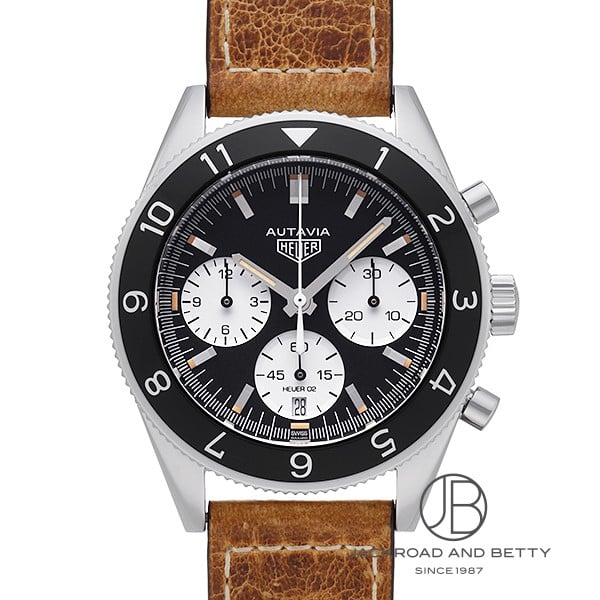 Autavia - タグ・ホイヤー TAG HEUER ヘリテージ キャリバー02 クロノグラフ CBE2110.FC8226 中古 時計 メンズ