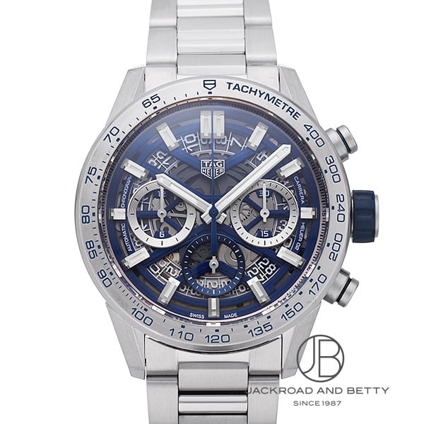 タグ・ホイヤー TAG HEUER カレラ キャリバー ホイヤー02 クロノグラフ リミテッド CBG2019.BA0662 中古 時計 メンズ