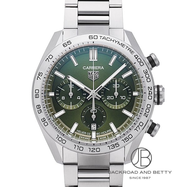 タグ・ホイヤー TAG HEUER カレラ キャリバー02 スポーツ クロノグラフ CBN2A10.BA0643 中古 時計 メンズ