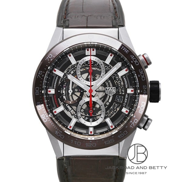 タグ・ホイヤー TAG HEUER カレラ キャリバー ホイヤー01 クロノグラフ CAR201U.FC6405 中古 時計 メンズ