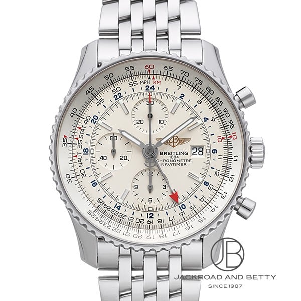 Navi Timer - ブライトリング BREITLING ナビタイマー ワールド A2432212/G571 中古 時計 メンズ