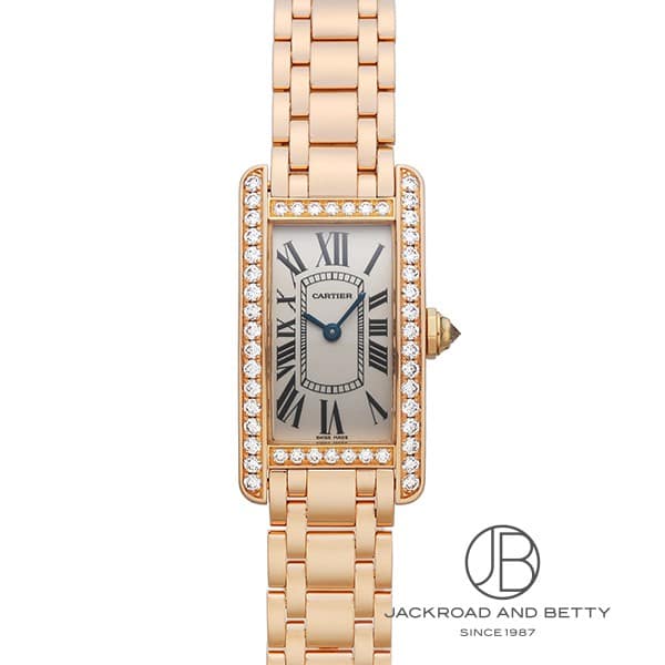 カルティエ CARTIER タンク アメリカン SM WB7979M5 中古 時計 レディース