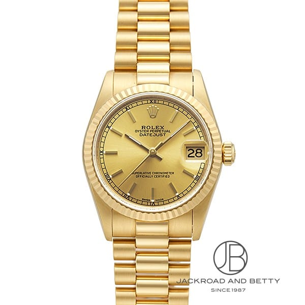 ロレックス ROLEX デイトジャスト 31 68278 中古 時計 ボーイズ
