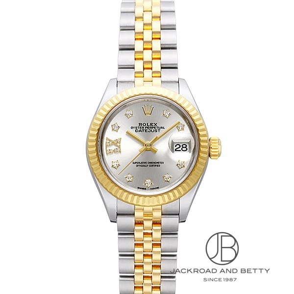 ロレックス ROLEX レディ デイトジャスト 28 279173G 中古 時計 レディース