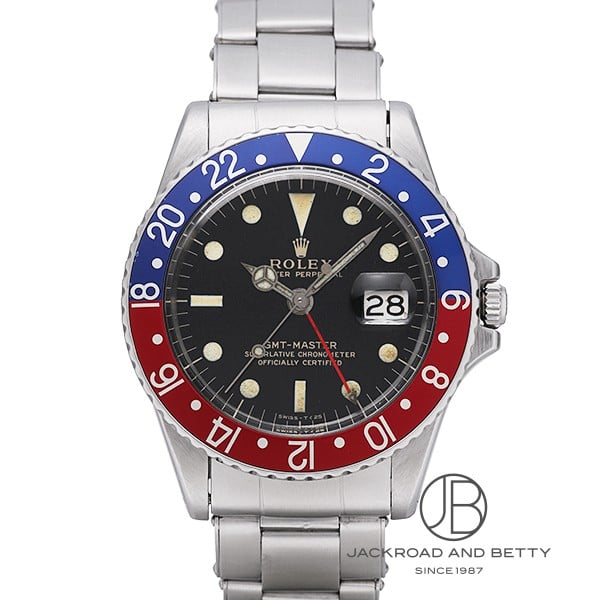 ロレックス ROLEX GMTマスター ミラーダイヤル 1675 ヴィンテージ 時計 メンズ