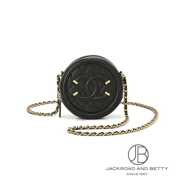 Rakuten - シャネル CHANEL CCフィリグリー チェーン クラッチ ブラック - 中古 バッグ/財布/小物