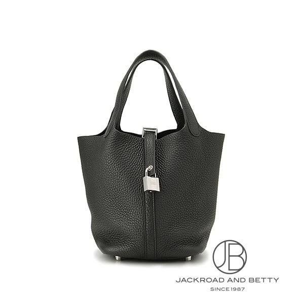 Hermes Picotin Lock PM Noir Black H056289CK89 Used Bag/Wallet/Accessories