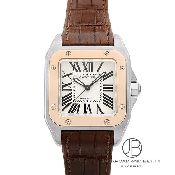 CARTIER - カルティエ CARTIER サントス100 MM W20107X7 中古 時計 男女兼用