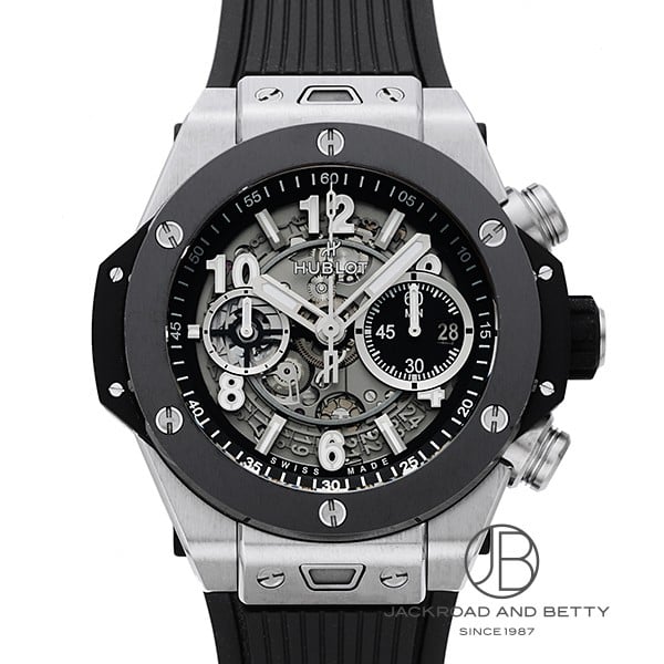 Rakuten - ウブロ HUBLOT ビッグ・バン ウニコ チタニウム セラミック 421.NM.1170.RX 中古 時計 メンズ