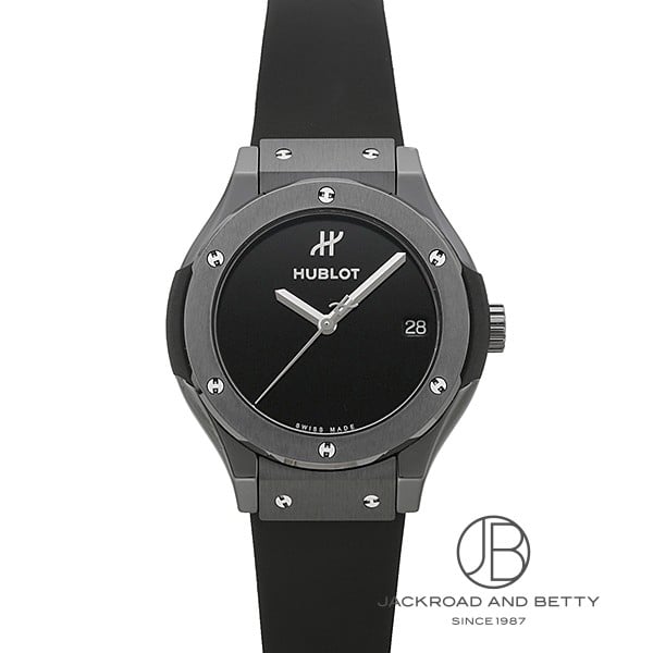 Rakuten - ウブロ HUBLOT クラシック・フュージョン オリジナル ブラックマジック 581.CX.1270.RX.MDM 中古 時計 レディース