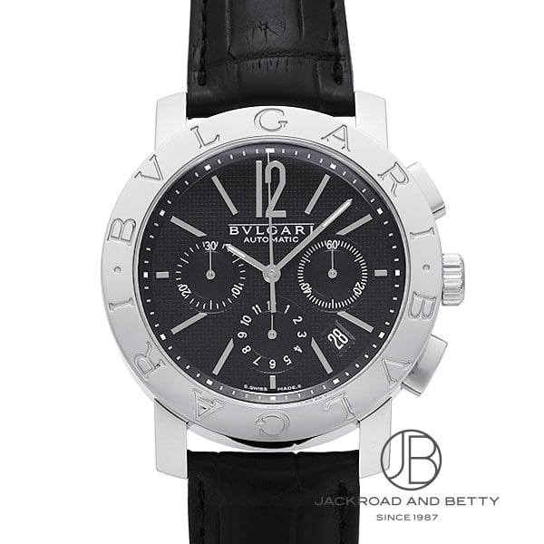 ブルガリ BVLGARI ブルガリブルガリ クロノグラフ BB42BSLDCH 中古 時計 メンズ