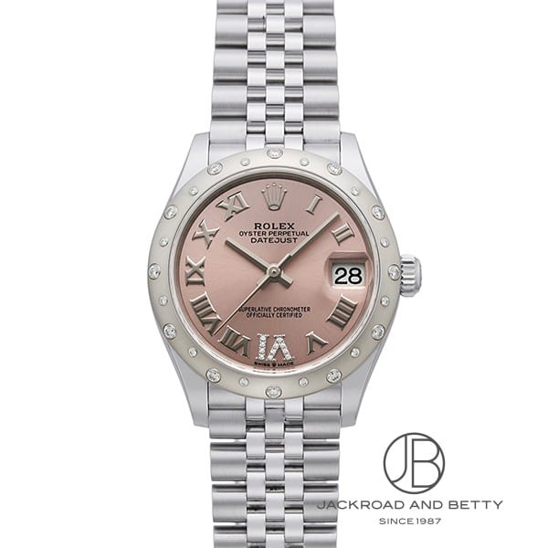 ロレックス ROLEX デイトジャスト 31 278344RBR 中古 時計 ボーイズ