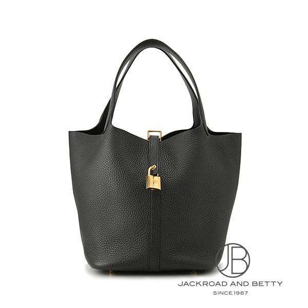 Hermes Picotin Lock MM Noir Black H060991CC89 Used Bag/Wallet/Accessories