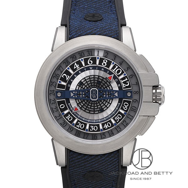 ハリー・ウィンストン HARRY WINSTON プロジェクト Z12 300本限定モデル OCEAHR42ZZ001 中古 時計 メンズ