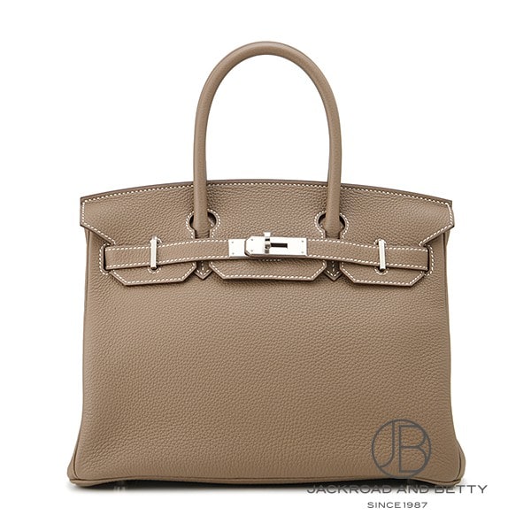 Hermes Birkin 30 Etoupe Beige H027633CK18 Used Bag/Wallet/Accessories