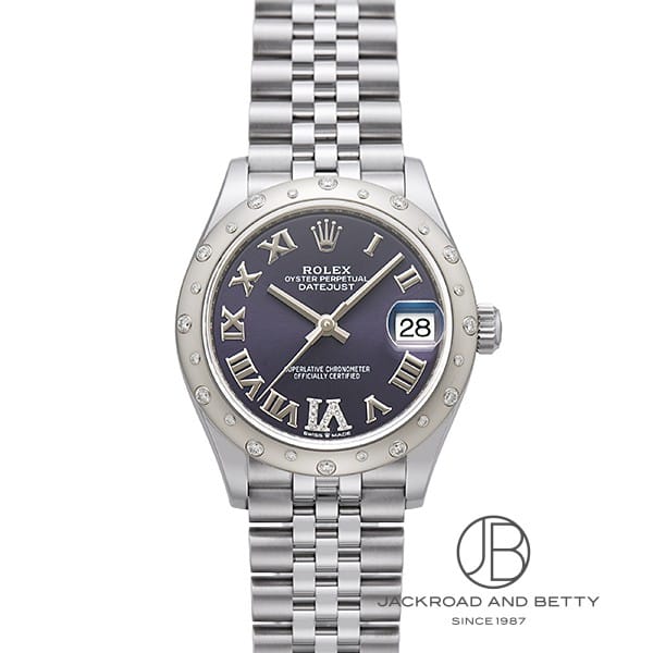 ロレックス ROLEX デイトジャスト 31 278344RBR 中古 時計 ボーイズ