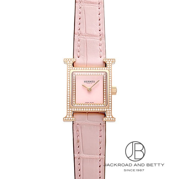 エルメス HERMES Hウォッチ ミニ 21mm W057240WW00 中古 時計 レディース