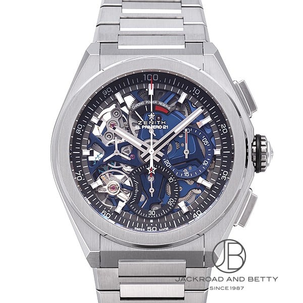 ゼニス ZENITH デファイ エル・プリメロ 21 95.9002.9004/78.M9000 中古 時計 メンズ