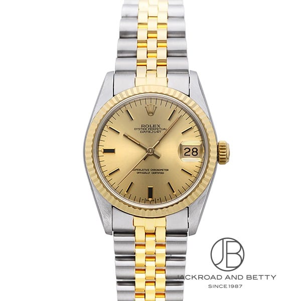 ロレックス ROLEX デイトジャスト 31 68273 中古 時計 ボーイズ