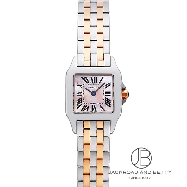 カルティエ CARTIER サントスドゥモワゼル SM W25074Y9 中古 時計 レディース