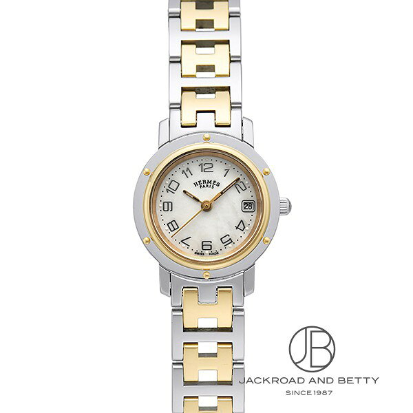 エルメス HERMES クリッパー CL4.220.212 中古 時計 レディース