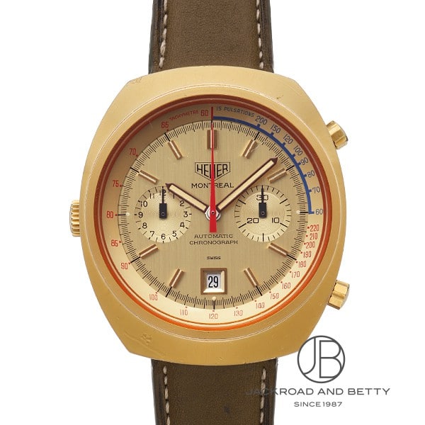 ホイヤー HEUER モントリオール 110.505 ヴィンテージ 時計 メンズ