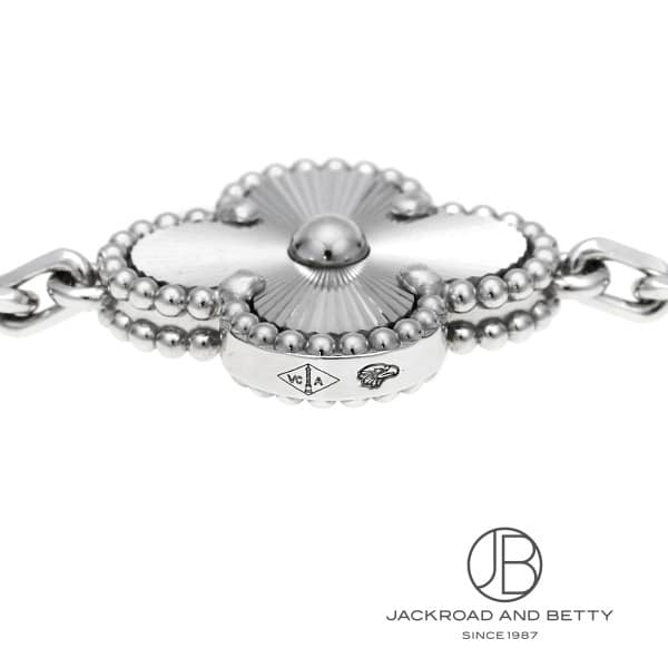 ジャックロード 【腕時計専門店】のヴァンクリーフ&アーペル VAN CLEEF&ARPELS ヴィンテージ アルハンブラ ブレスレット 5モチーフ VCARP9XE00 中古 ジュエリー ブランドジュエリー｜アングル3