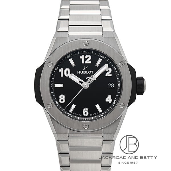 ウブロ HUBLOT ビッグ・バン インテグレーテッド タイムオンリー チタニウム 457.NX.1270.NX 中古 時計 男女兼用