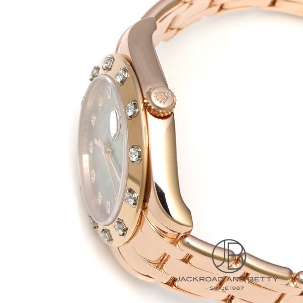ジャックロード 【腕時計専門店】のロレックス ROLEX デイトジャスト パールマスター 34 81315 中古 時計 レディース｜アングル3