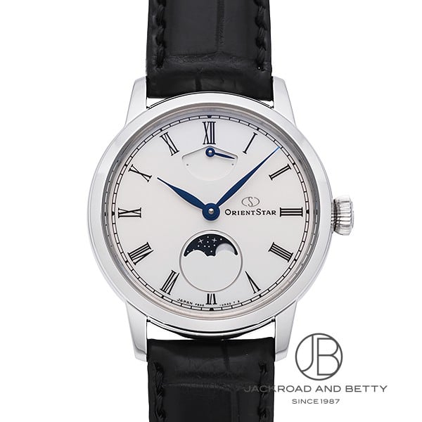 オリエント ORIENT オリエントスター M45 F8 メカニカル ムーンフェイズ ハンドワインディング RK-BW0001S 中古 時計 メンズ