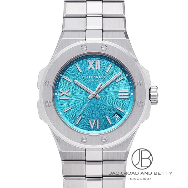 ショパール CHOPARD アルパイン イーグル 41 マリタイムブルー 298600-3035 中 ...