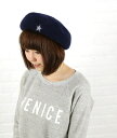 キャセリーニフィフスアベニュー Casselini fifth avenue ウール ワンポイント ニット ベレー帽 outlet ・27-0861-31814...