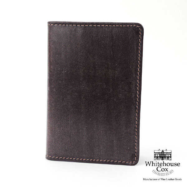 ブライドルレザー Whitehouse Cox(ホワイトハウスコックス)ブライドルレザー 名刺入れ “BRI NAME CARD CASE”・S7412-1832201(メンズ)(レディース)(小物)(JP)