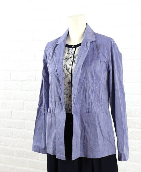 【50%OFF】ルシャンテ le chanter 綿ポリエステル テーラード シャツジャケット outlet ・520210-2061501(レディース)(春アウター)