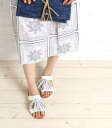 フィッツ Fitz レザー タッセル フラットサンダル outlet ・132095-3281601(レディース)(シューズ)(春夏アイテム)(last_1)