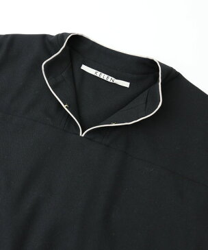 【ポイント20倍!】ケレン(kelen)レーヨン混 Aライン スキッパー ロングワンピース フレアワンピース Reen ・LKL20WOP1-1572002【レディース】
