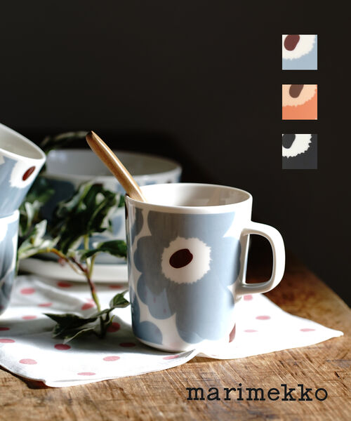 【20%OFF】(1F-K)(マリメッコ marimekko) ウニッコ柄 マグカップ コーヒーカップ コップ 250ml UNIKKO MUG 2.5DL・52219470741-0062301(レディース)のサムネイル
