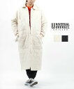 ユニバーサルオーバーオール UNIVERSAL OVERALL フリーザーコート キルティングコート ロングコート WOMENS FREEZER COAT U2232530-4592202(レディース)