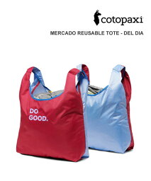 【4/27 9:59までポイント10倍】コトパクシ Cotopaxi リパーパスナイロン トートバッグ エコバッグ MERCADO REUSABLE TOTE - DEL DIA・MERCADO-RT-3252202(メンズ)(レディース)(クーポン対象外)